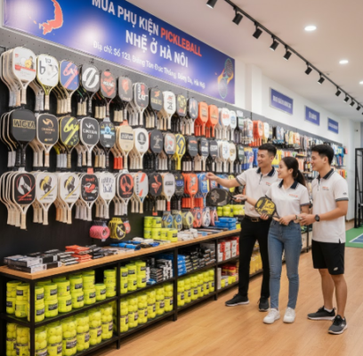 Mua phụ kiện pickleball nhẹ ở Hà Nội